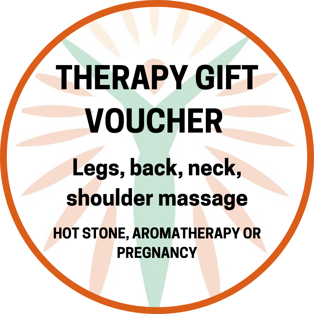 Gift Voucher - Legs, back, neck and shoulder massage