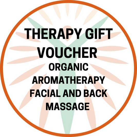 Gift Voucher - Organic aromatherapy facial and back massage